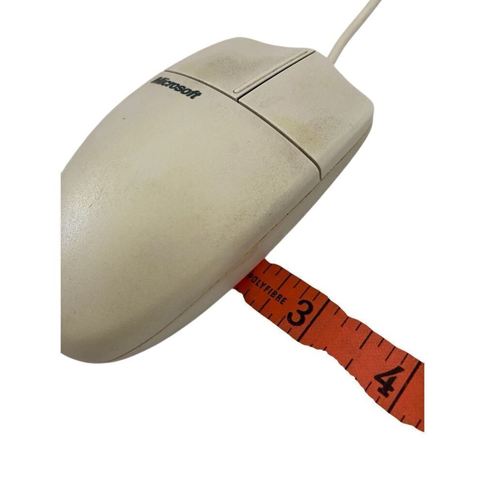 Microsoft Basm1 Ps2 Serial Compatible Mouse Untested Computer Accessories - Picture 9 of 10
